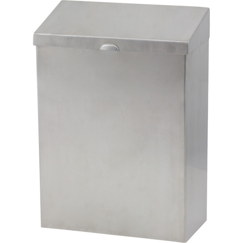 R&eacute;cipient en m&eacute;tal pour les produits menstruels Health Gards Nuna Depot Inc.