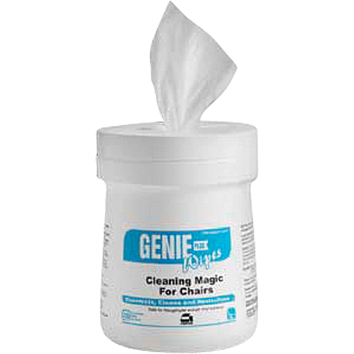 Cleaners & Disinfectants - Genie Plus Chair Cleaner, 7" x 6", 160 Count Nuna Depot Inc.