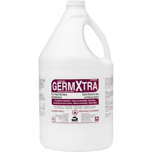 D&eacute;sinfectant Germxtra pour surfaces dures, 4 L, Cruche Nuna Depot Inc.