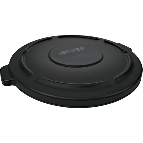Brute&reg; 44-Gallon Lids, Flat Lid, Plastic/Polyethylene, Fits Container Size: 24" Dia. Nuna Depot Inc.