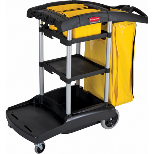 High Capacity Cleaning Carts With Bins Nuna Depot Inc.