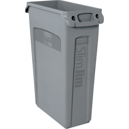 Slim Jim&reg; Container with Venting Channels, Plastic, 23 US gal. Nuna Depot Inc.