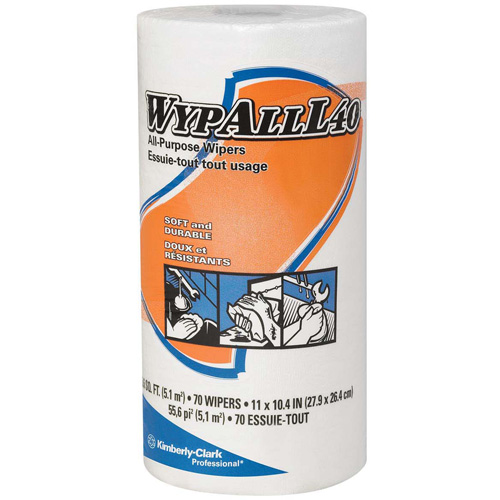 Serviettes jetables L40, Tout usage, 11" lo x 10-1/2"/10-2/5" la Nuna Depot Inc.