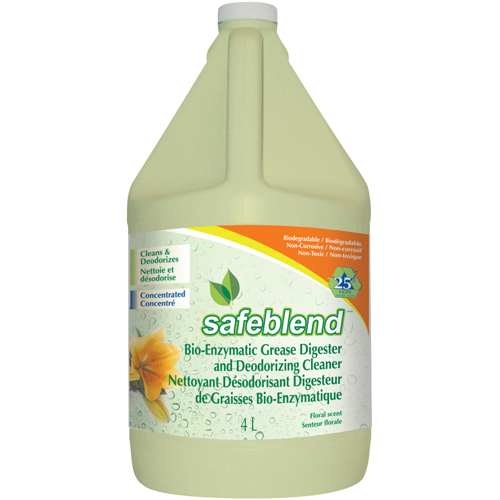 Nettoyants d&eacute;sodorisants et digesteurs de graisse, 4 L/4,0 L Nuna Depot Inc.