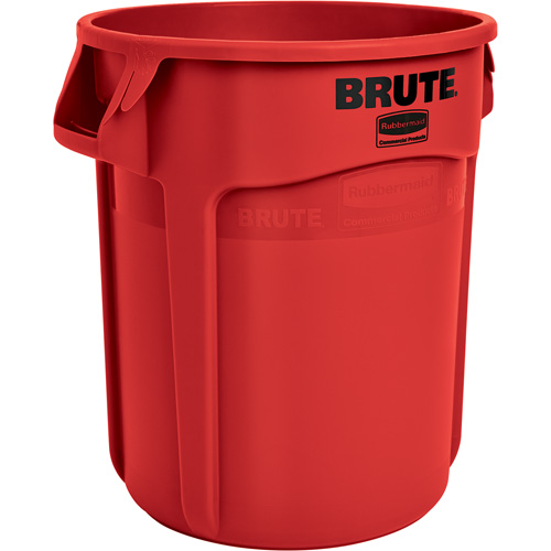 Vented Brute&reg; Waste Container, Plastic, 20 US gal. Nuna Depot Inc.