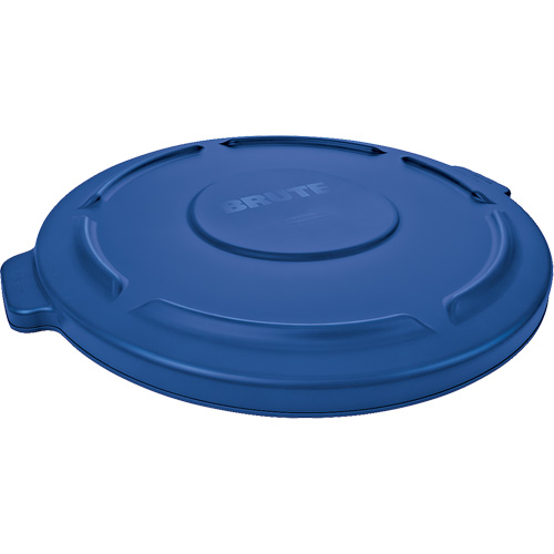 Brute&reg; Round Trash Can Top, Flat Lid, Plastic, Fits Container Size: 22-1/4" Dia. Nuna Depot Inc.