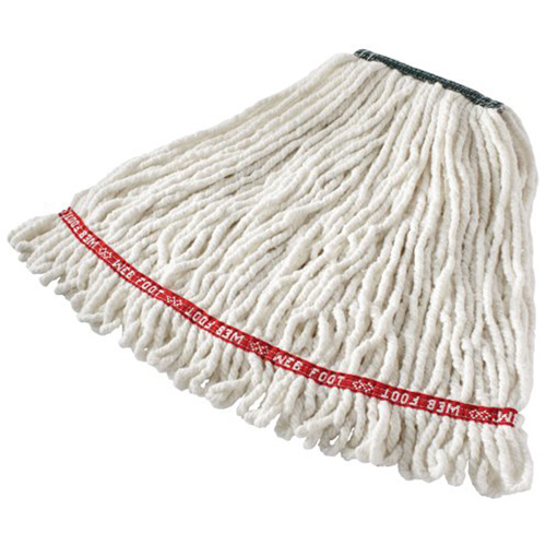 Web Foot&reg; Shrinkless Wet Mop, Antimicrobial, Yarn, 20 oz., Loop Style Nuna Depot Inc.