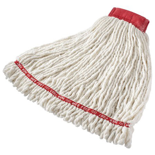 Web Foot&reg; Shrinkless Wet Mop, Antimicrobial, Yarn, 20 oz., Loop Style Nuna Depot Inc.