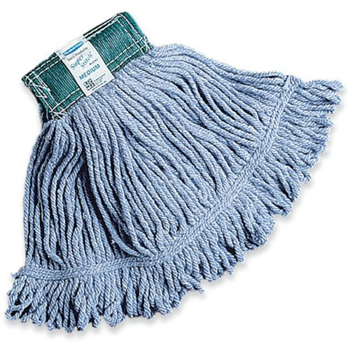Super Stitch Wet Mop, Floor Finishing, Cotton/Yarn, 15.7 oz., Loop Style Nuna Depot Inc.