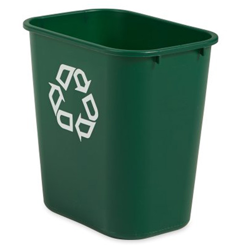 Corbeille moyenne pour le recyclage, De bureau, Plastique, 28 pintes US Nuna Depot Inc.