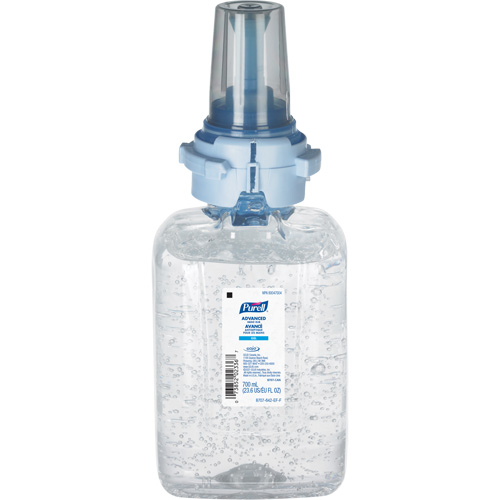 D&eacute;sinfectant avanc&eacute; pour les mains pour distributeur ADX-7 de GOJO, 700 ml, Recharge, 70 % alcool Nuna Depot Inc.
