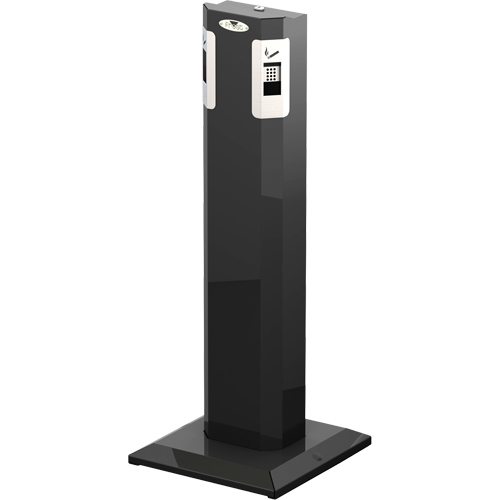 Pedestal Ashtray, Free-Standing, Metal, 1.6 US gal. Capacity, 41-1/2" Height Nuna Depot Inc.
