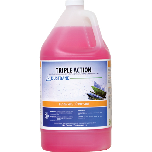 Action triple - nettoyant, d&eacute;graissant et d&eacute;sinfectant, 5 L, Cruche Nuna Depot Inc.