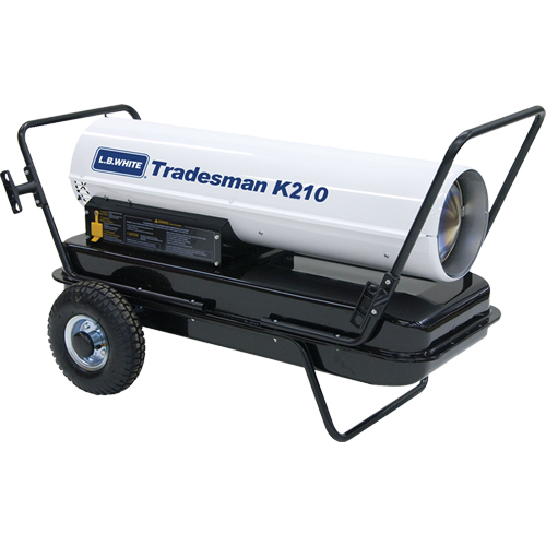 Tradesman&reg; Forced Air Heater, Fan, Kerosene, 210,000 BTU/H Nuna Depot Inc.