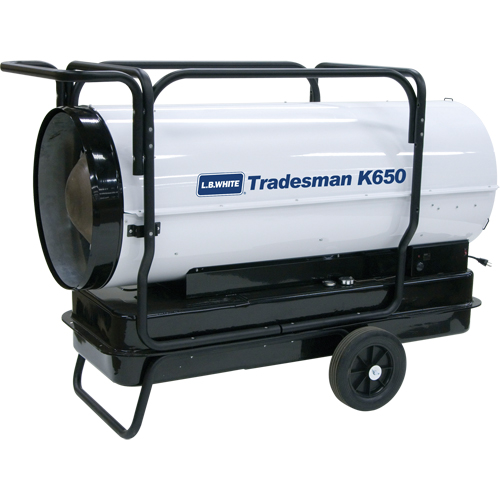 Tradesman&reg; Forced Air Heater, Fan, Kerosene, 650,000 BTU/H Nuna Depot Inc.