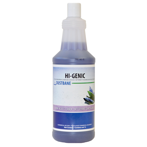 Nettoyant et assainisseur pour salle de bain Hi-Genic, 1 L, Bouteille Nuna Depot Inc.