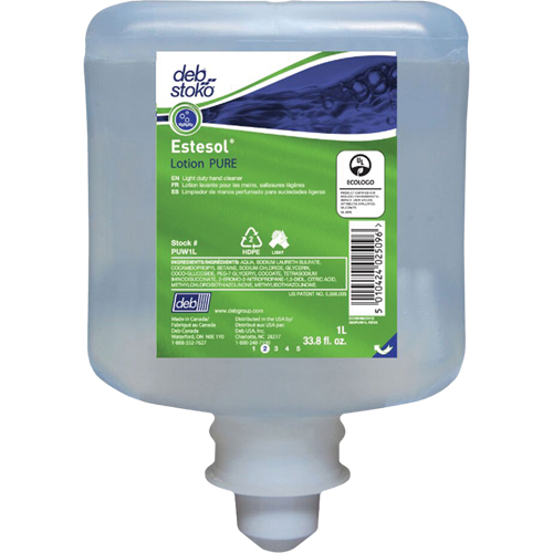 Estesol&reg; Pure Light-Duty Hand Cleaner, Cream, 1 L, Refill, Fresh Scent Nuna Depot Inc.