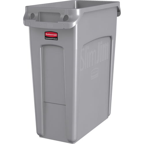 Contenants Slim Jim avec canaux de ventilation, De bureau, Poly&eacute;thyl&egrave;ne, 16 gal. US Nuna Depot Inc.