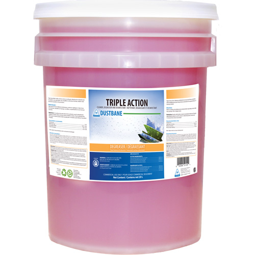 Triple Action Disinfecting Cleaner & Degreaser, 20 L, Pail Nuna Depot Inc.