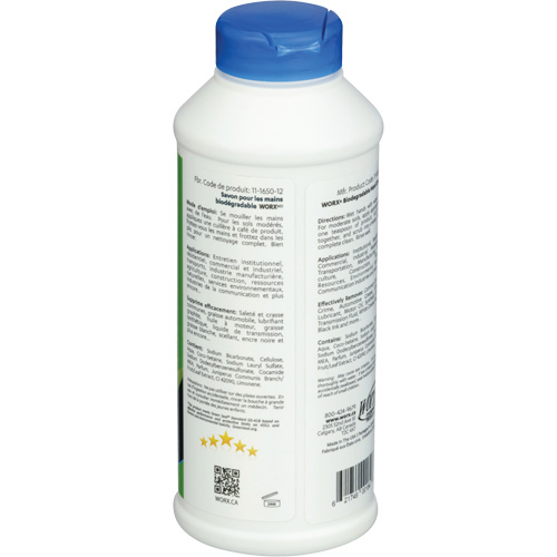 Nettoyant pour les mains biod&eacute;gradable, Poudre, 0,406 lb, Bouteille, Parfum&eacute; Nuna Depot Inc.