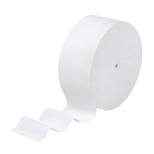 Papier hygi&eacute;nique JRT junior Scott, Rouleau Sans rouleau central, 1 Pli, Longueur 2300', Blanc Nuna Depot Inc.