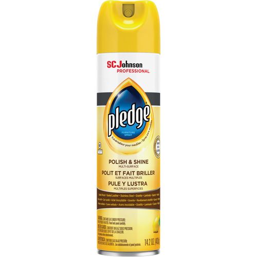 Pledge&reg; Lemon Furniture Polish, 14.2 oz., Aerosol Can Nuna Depot Inc.