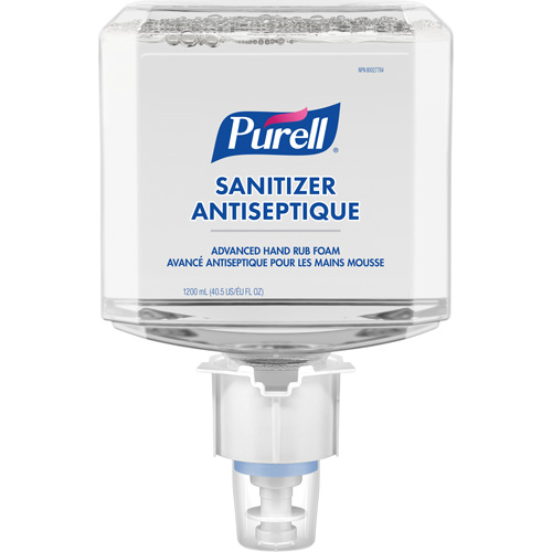 ES4 Advanced Foam Hand Sanitizer, 1200 ml, Cartridge Refill, 70% Alcohol Nuna Depot Inc.
