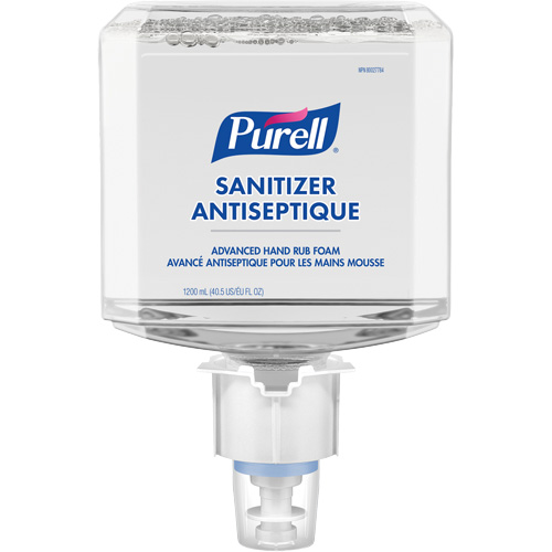 ES6 Advanced Foam Hand Sanitizer, 1200 ml, Cartridge Refill, 70% Alcohol Nuna Depot Inc.