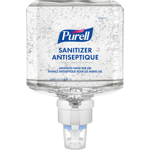 Gel d&eacute;sinfectant avanc&eacute; pour les mains ES8, 1200 ml, Cartouche de recharge, 70 % alcool Nuna Depot Inc.