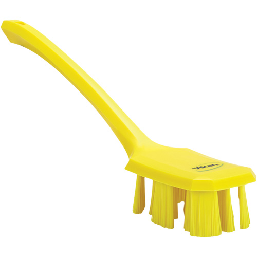 Brosse &agrave; manche long UST, Soies Ferme, Longueur de 15-1/2", Jaune Nuna Depot Inc.
