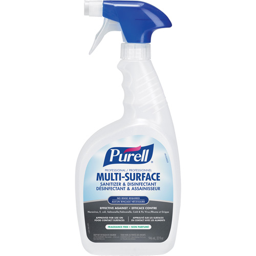 Produit d&eacute;sinfectant professionnel pour toutes surfaces, 946 ml, Bouteille &agrave; g&acirc;chette Nuna Depot Inc.