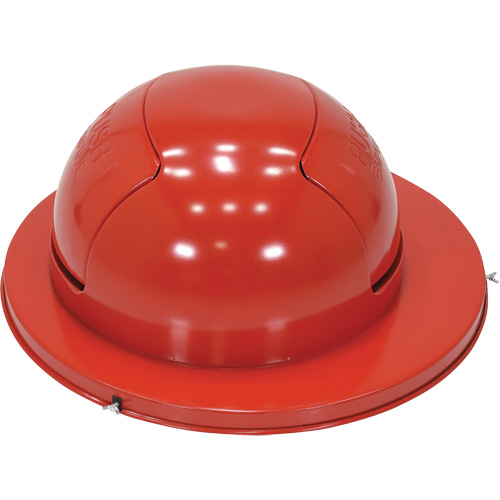 Couvercle pour baril &agrave; d&eacute;chets, Couvercle bomb&eacute;, M&eacute;tal, Convient aux contenants 23-1/2" dia. Nuna Depot Inc.
