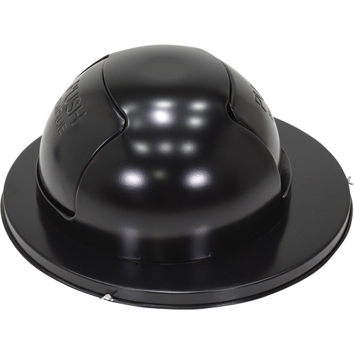 Drum Waste Disposal Top, Dome Lid, Metal, Fits Container Size: 23-1/2" Dia. Nuna Depot Inc.