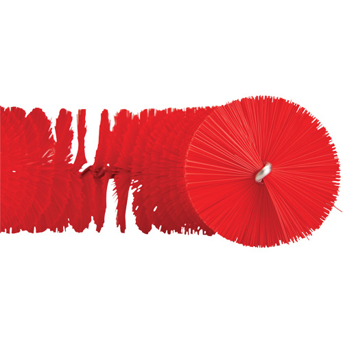 Brosse recourb&eacute;e, Soies Moyen/Ferme, Longueur de 15-1/2", Rouge Nuna Depot Inc.