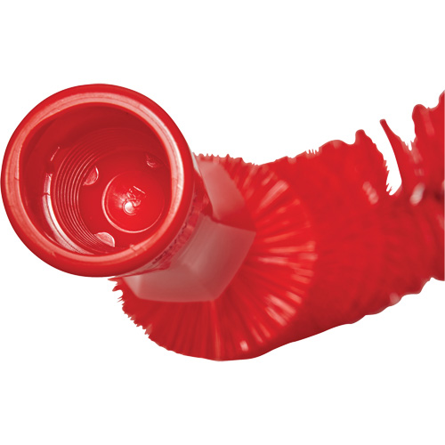 Brosse recourb&eacute;e, Soies Moyen/Ferme, Longueur de 15-1/2", Rouge Nuna Depot Inc.