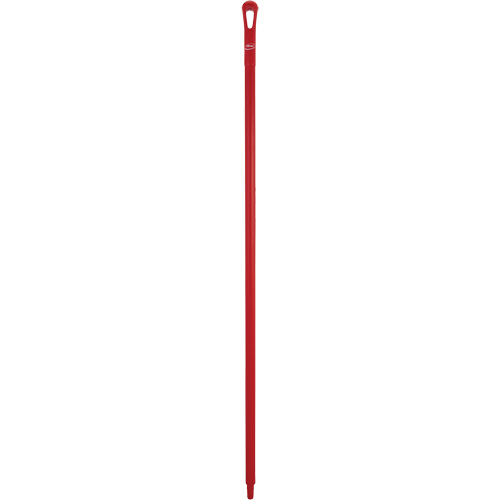 Ultra Hygiene Handle, Broom/Scraper/Squeegee, Red, Ergonomic, 59" L Nuna Depot Inc.