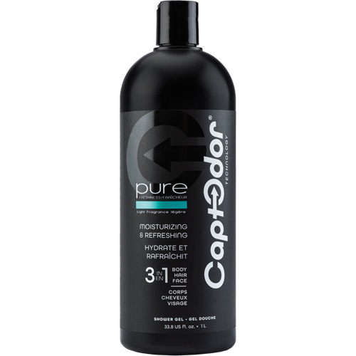 Gel douche 3 en 1, 1000 ml, Pure fraîcheur, Bouteille Nuna Depot Inc.