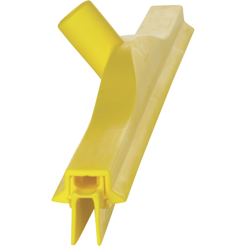 Raclette double ultra hygi&eacute;nique, 24", Jaune Nuna Depot Inc.