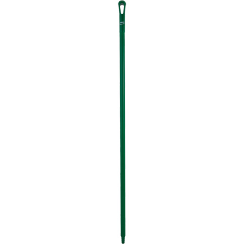 Ultra Hygiene Handle, Broom/Scraper/Squeegee, Green, Ergonomic, 59" L Nuna Depot Inc.