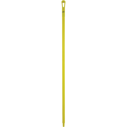 Ultra Hygiene Handle, Broom/Scraper/Squeegee, Yellow, Ergonomic, 59" L Nuna Depot Inc.