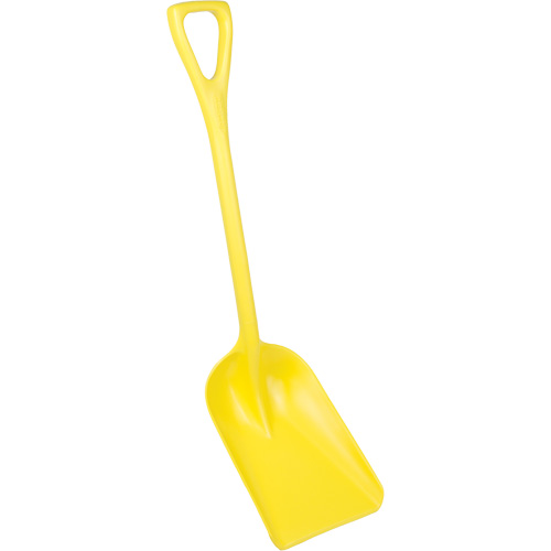 Pelle hygi&eacute;nique monopi&egrave;ce, Lame 10" x 6", Longueur de 37-1/2", Plastique, Jaune Nuna Depot Inc.