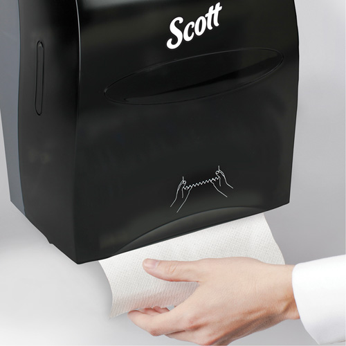 Scott&reg; Essential Hand Towel Roll Dispenser, Manual/No-Touch, 12.63" W x 10.2" D x 16.13" H Nuna Depot Inc.