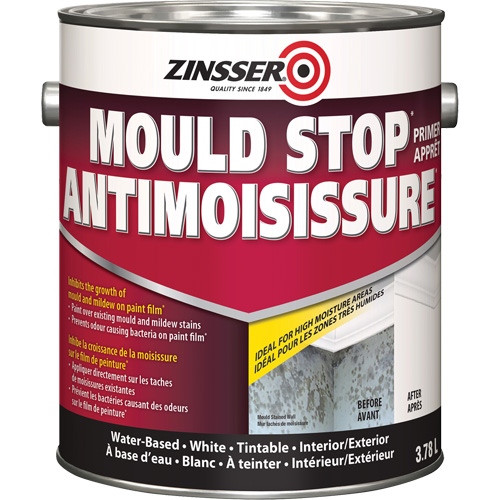 Mold Stop Primer, 3.78 L, Gallon, White Nuna Depot Inc.