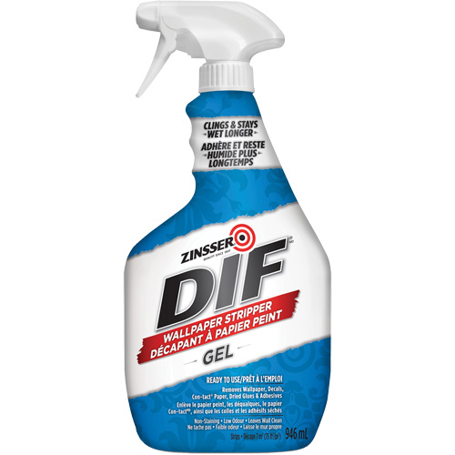 Gel d&eacute;capant pour papier peint DIF, 946 ml, Bouteille &agrave; g&acirc;chette Nuna Depot Inc.