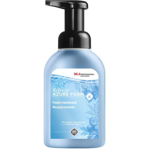 Savon &agrave; mains Refresh Azure, Mousse, 295 ml, Parfum&eacute; Nuna Depot Inc.