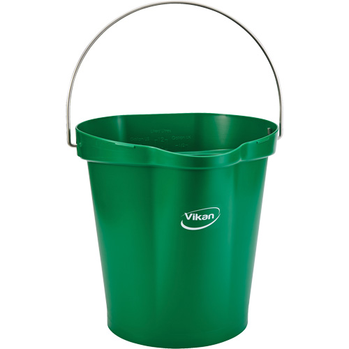 Food Hygiene Bucket, Green, 3 US gal. Nuna Depot Inc.