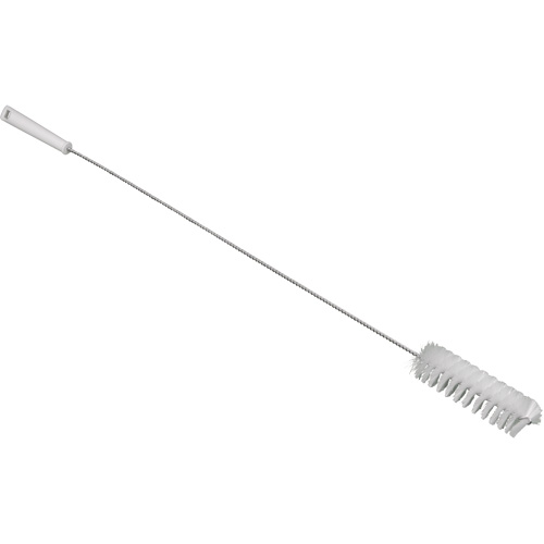 Brosse avec manche flexible, Soies Moyen, Longueur de 36", Blanc Nuna Depot Inc.