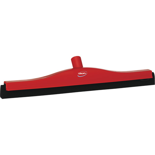 Fixed Head Food Hygiene Floor Squeegee, 20", Red Nuna Depot Inc.