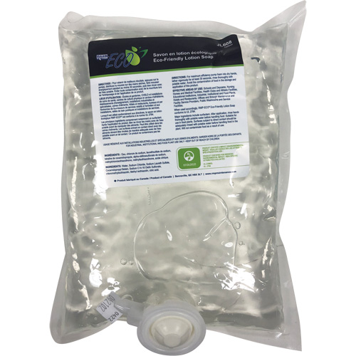 Savon &agrave; main hydratant &eacute;cologique, Liquide, 1 L, Sans parfum Nuna Depot Inc.