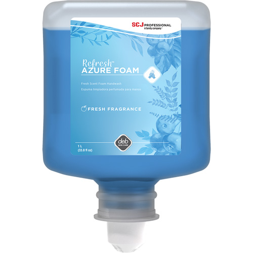 Refresh Azure Hand Soap, Foam, 1 L, Scented Nuna Depot Inc.